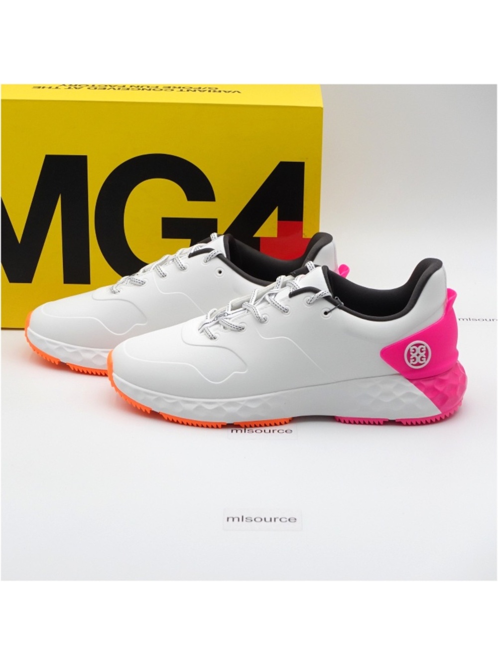 NEW Men's G/FORE MG4+ T.P.U. Contrast Golf Shoes GMF000063-KP/SO White